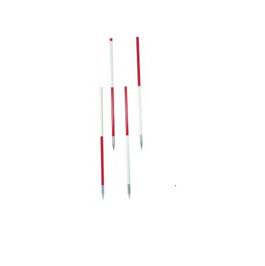 Profibau Fluchtstab-Stahlrohr 70029 zerlegbar, 216 cm, Lamellen-Steckverbindung
