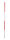 Profibau Fluchtstab 70030 Holz 200 cm, PVC-ummantelt, mit Plastikkappe