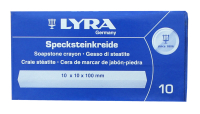 LYRA Specksteinkreide 10 x 10 x 100 mm 10er Pack