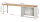 RAU Werkbank 7708A1, B3000xT700xH890mm, 3xSchublade-VA, 13-7708A1-307B4M.11