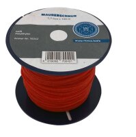 Lot-Maurerschnur 70242 Polyäthylen rot, 1,7 mm, 100...