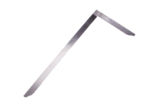 Zimmermannswinkel 70250 konisch ohne Anreißlöcher, 70 cm, Stahl gehärtet