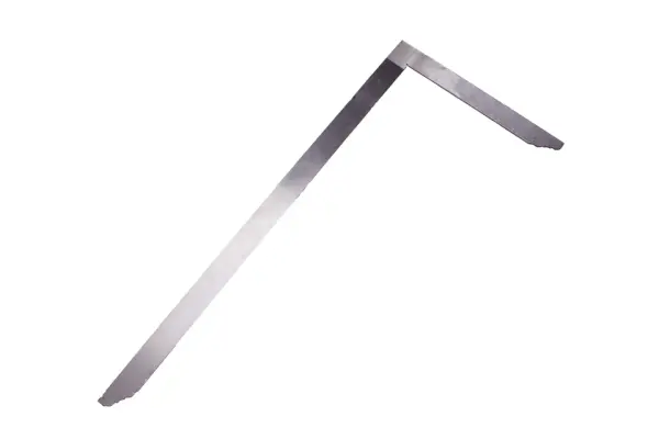 Zimmermannswinkel 70251 konisch, ohne Anreißlöcher, 80 cm, Stahl gehärtet