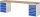 RAU Werkbank 7822A3, B3000xT700xH890mm, 12xSchublade-VA, 13-7822A3-307B4M.11