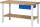 RAU Werkbank 7001I7, B1500xT700xH790-1140mm, Ablageboden Buche, 1xSchublade-TA, 03-7001I7-157R4H.11