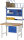 RAU Werkbank 7125I1, B1250xT700xH790-1140mm, 2xSchublade-TA, 03-7125I1-127R4H.11