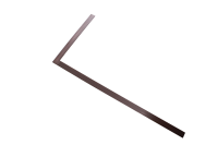 Profibau Maurerwinkel 70270 Stahl blank, 800 x 430 mm