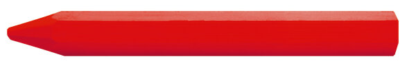 LYRA Ölsignierkreide, 6eckig, 11 x 110 mm, rot, 12er Pack