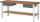RAU Werkbank höhenverstellbar 7002I7, B2000xT700xH790-1140mm, 2xSchubladen-TA, 03-7002I7-207BR4H-Z.942