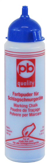 Farbpuder in KST-Flasche blau 400 g