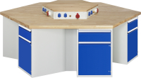 RAU Gruppenwerkbank 467-EA, B2700xT2340xH890mm,...