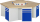 RAU Gruppenwerkbank 492-EA, B2700xT2340xH900mm, 6x2Schubladen-VA, 6x1Tür, 13-492-135B5M-EA1.11