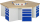 RAU Gruppenwerkbank 499-EA, B2700xT2340xH840mm, 6x5Schubladen-VA, 13-499-135B4S-EA1.11