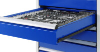 RAU Gruppenwerkbank 401I-EA, B2700xT2340xH790-1140mm, 6x1Schublade-TA, 03-401I-135B4H-EA1.11