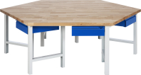 RAU Gruppenwerkbank 401I, B2700xT2340xH840mm,...