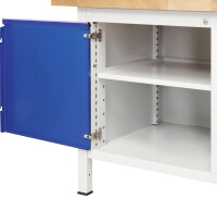 RAU Gruppenwerkbank 467I-EA, B2700xT2340xH890mm, 6x1Schublade-TA, 6x1Tür, 03-467I-135B4M-EA1.11