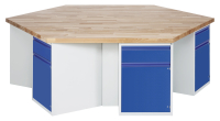 RAU Gruppenwerkbank 467I, B2700xT2340xH890mm,...