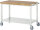 RAU Fahrbare Werkbank 8000, B1250xT700xH880mm, Ablageboden Metall, 05-8000-6-127B4S.12