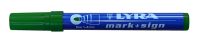 LYRA Permanent-Marker 70373 grün, Strichbreite 1-4...
