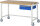 RAU Fahrbare Werkbank 8001, B1500xT700xH880mm, 1xSchublade-TA, 05-8001A1-157B4S.11