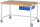 RAU Fahrbare Werkbank 8001, B1500xT900xH880mm, 1xSchublade-TA, 05-8001A1-159B4S.11