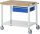 RAU Fahrbare Werkbank 8001, B1000xT700xH880-1080mm, Ablageboden-MT, 1xSchublade-TA, 05-8001A6-107B4H.11