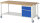 RAU Fahrbare Werkbank 8152, B2000xT900xH880mm, 1xSchublade-TA, 1xTür, 05-8152A6-209B4S.11