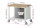 RAU Fahrbare Werkbank 8157, B1000xT700xH880-1080mm, 3xSchublade-TA, 05-8157A6-107B4H.11