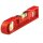Torpedo-Wasserwaage 70710 Spezialkunststoff rot, 220 mm, bruchfeste Acrylglas-Blocklibellen, Messtoleranz 1,0 mm/m
