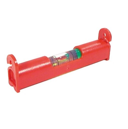 Profibau Schnur-Wasserwaage 70770, 80 mm Länge, für Lot- und Maurerschnüre