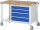 RAU Fahrbare Werkbank 8262, B1250xT700xH880mm, 4xSchublade-TA, 05-8262A6-127B4S.11