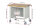 RAU Fahrbare Werkbank 8271, B1000xT700xH880mm, 5xSchublade-TA, 05-8271A2-107B4S.11
