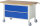 RAU Fahrbare Werkbank 8355, B1500xT700xH880mm, 2xSchublade-TA, 05-8355A2-157B4S.11