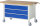 RAU Fahrbare Werkbank 8357, B1500xT700xH880mm, 3xSchublade-TA, 05-8357A2-157B4S.11