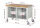 RAU Fahrbare Werkbank 8462, B1250xT700xH880-1080mm, 3xSchublade-TA, 05-8462A2-127B4H.11