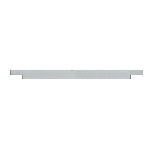 Profibau Abziehlehre für Trockenschüttgutlehre 70784 150 cm, Aluminium eloxiert, mit Libelle