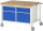 RAU Fahrbare Werkbank 8466, B1250xT900xH880mm, 2xSchublade-TA, 2xTüren, 05-8466A2-129B4S.11