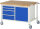 RAU Fahrbare Werkbank 8470, B1250xT900xH880-1080mm, 4xSchublade-TA, 1xTür, 05-8470A2-129B4H.11