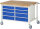 RAU Fahrbare Werkbank 8477, B1250xT900xH880mm, 8xSchublade-TA, 05-8477A2-129B4S.11