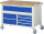 RAU Fahrbare Werkbank 8921, B1250xT700xH920mm, 7xSchublade-TA, 05-8921A2-127B4S.11