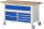 RAU Fahrbare Werkbank 8921, B1500xT700xH920-1120mm, 7xSchublade-TA, 05-8921A2-157B4H.11