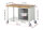 RAU Fahrbare Werkbank 8162, B1250xT900xH880mm, 4xSchublade-VA, 15-8162A6-129B4S.11