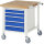 RAU Fahrbare Werkbank 8171, B750xT900xH880-1080mm, 5xSchublade-VA, 15-8171A2-079B4H.11