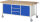 RAU Fahrbare Werkbank 8569, B2000xT900xH880-1080mm, 3xSchublade-VA, 2xTüren, 15-8569A2-209B4H.11
