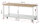 RAU Werkbank mit Fahrgestell 8000-6, B2000xT700xH880mm, 05-8000-6-207B4F.12