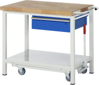 RAU Werkbank mit Fahrgestell 8001, B1000xT700xH880mm,...