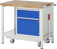 RAU Werkbank mit Fahrgestell 8152, B1000xT700xH880mm,...