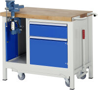 RAU Werkbank mit Fahrgestell 8181, B1000xT700xH880mm,...