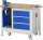 RAU Werkbank mit Fahrgestell 8183, B1000xT700xH880mm, 3xSchublade-TA, 1xSSK, 05-8183A2-107B4F.11