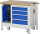 RAU Werkbank mit Fahrgestell 8185, B2000xT700xH880mm, 4xSchublade-TA, 1xSSK, 05-8185A6-207B4F.11